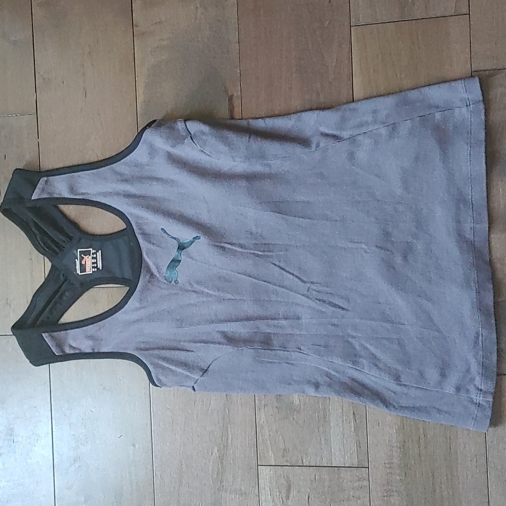 Puma athletic Tank Top size XS Lilac and black